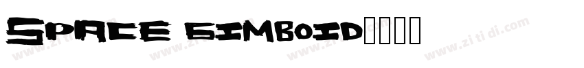 Space Gimboid字体转换